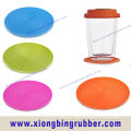 FDA or LFGB standard eco friendly silicone cup coaster